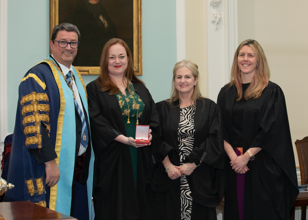 The Dundas Medal Recipients 2023 - Dr Donna Wakefield, Mrs Robyn Willis and Dr Lucy Lowery
