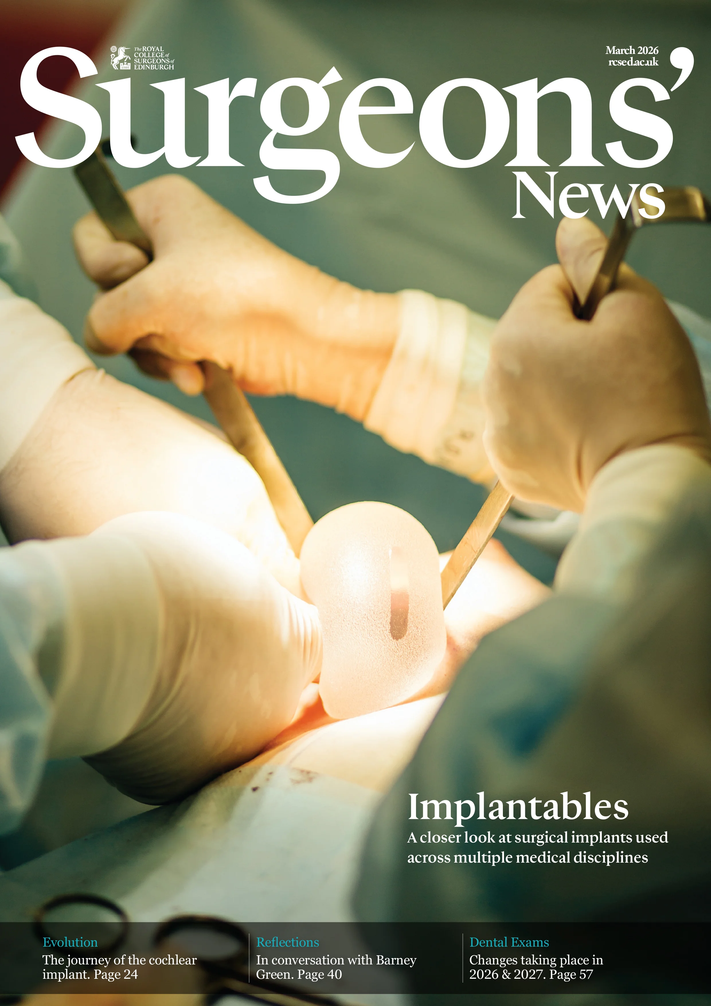 Surgeons' News March 2026 Issue